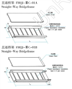直通桥架 FHQJ-ⅢC-01A