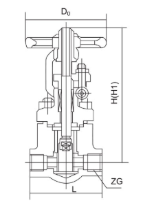 CZY16-1-Z11系列内螺纹闸阀